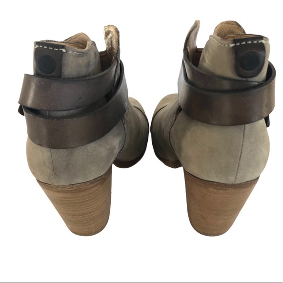 Rag and Bone Harrow Grey Suede Ankle Boots, 36 - Picture 5 of 15